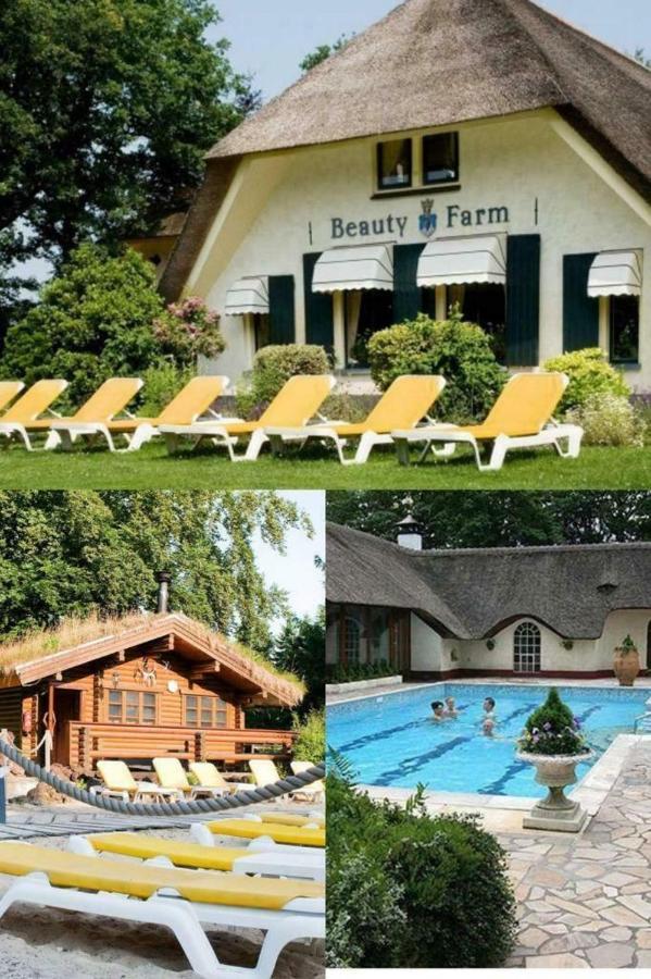 Charmant Chalet Op Een Bospark Op De Veluwe Villa Putten Kültér fotó