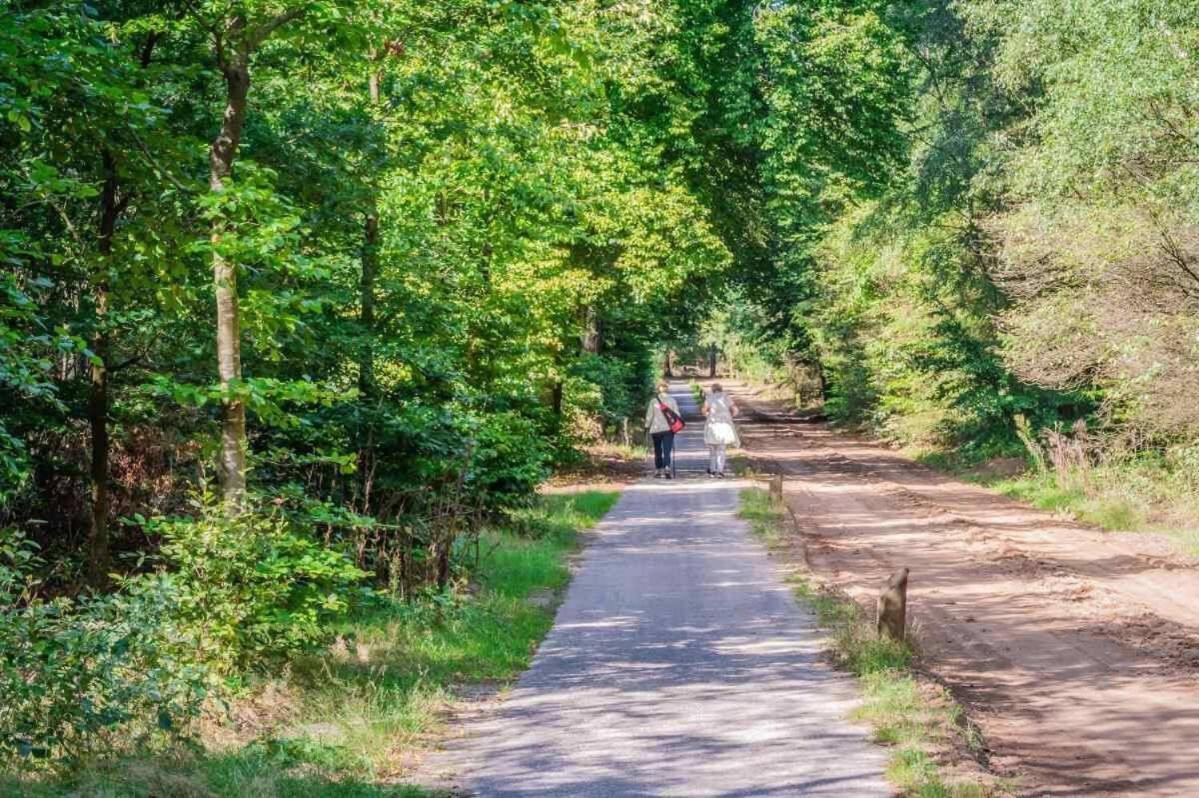 Charmant Chalet Op Een Bospark Op De Veluwe Villa Putten Kültér fotó